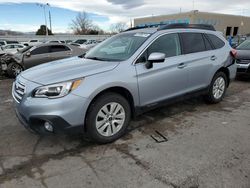 Salvage cars for sale at Littleton, CO auction: 2017 Subaru Outback 2.5I Premium