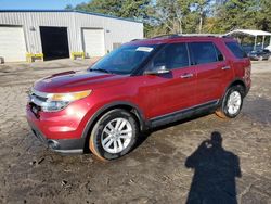 Salvage cars for sale at Austell, GA auction: 2014 Ford Explorer XLT