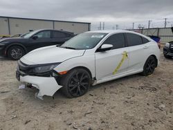 Salvage cars for sale from Copart Haslet, TX: 2019 Honda Civic Sport