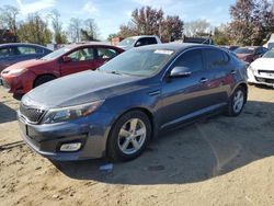 Salvage cars for sale at Baltimore, MD auction: 2015 KIA Optima LX