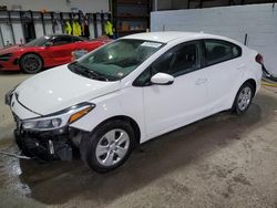 Salvage cars for sale at Candia, NH auction: 2018 KIA Forte LX