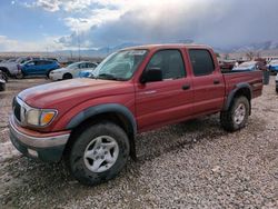 Salvage cars for sale at Magna, UT auction: 2004 Toyota Tacoma Double Cab Prerunner