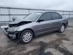 Salvage cars for sale at Fredericksburg, VA auction: 2005 Honda Civic LX