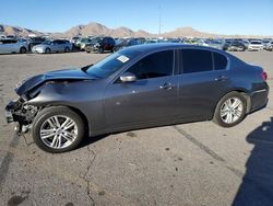 Salvage cars for sale at North Las Vegas, NV auction: 2012 Infiniti G37 Base