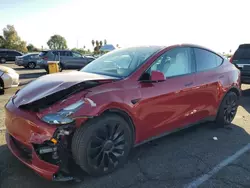 Salvage cars for sale from Copart Van Nuys, CA: 2022 Tesla Model Y