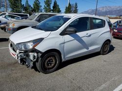 Salvage cars for sale from Copart Rancho Cucamonga, CA: 2017 Chevrolet Spark LS