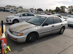 Salvage cars for sale from Copart Sacramento, CA: 1997 Honda Accord DX