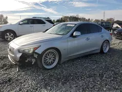 Salvage cars for sale at Mebane, NC auction: 2017 Infiniti Q50 Premium