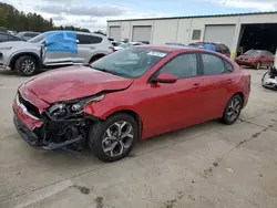 Salvage cars for sale from Copart Gaston, SC: 2021 KIA Forte FE