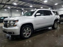 Salvage cars for sale at Ham Lake, MN auction: 2018 Chevrolet Suburban K1500 LT