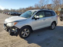 Salvage cars for sale at Ellwood City, PA auction: 2014 Subaru Forester 2.5I Premium