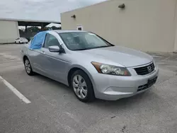 Honda salvage cars for sale: 2009 Honda Accord EX