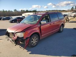 Salvage cars for sale at Windham, ME auction: 2008 Chrysler Town & Country Touring