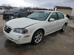 Salvage cars for sale at Louisville, KY auction: 2002 Nissan Maxima GLE