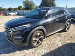 Salvage cars for sale from Copart Apopka, FL: 2017 Hyundai Tucson Limited