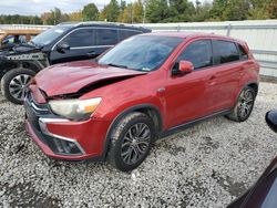 Salvage cars for sale at Memphis, TN auction: 2018 Mitsubishi Outlander Sport ES