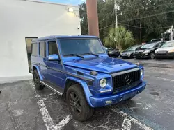 Mercedes-Benz g-Class salvage cars for sale: 2015 Mercedes-Benz G 550