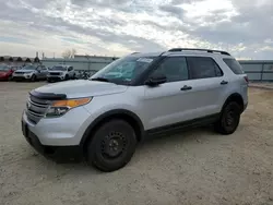 Salvage cars for sale at Eldridge, IA auction: 2013 Ford Explorer