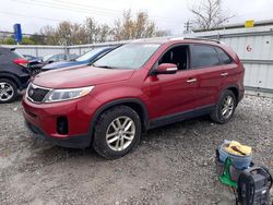 KIA salvage cars for sale: 2014 KIA Sorento LX