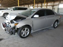 Salvage cars for sale at Phoenix, AZ auction: 2011 Toyota Corolla Base