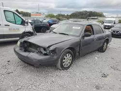 Ford Crown Victoria salvage cars for sale: 2007 Ford Crown Victoria LX