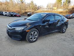 Salvage cars for sale at West Mifflin, PA auction: 2016 Honda Civic LX