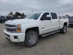 Chevrolet salvage cars for sale: 2019 Chevrolet Silverado K3500 High Country