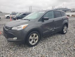 Salvage cars for sale at Barberton, OH auction: 2015 Ford Escape SE