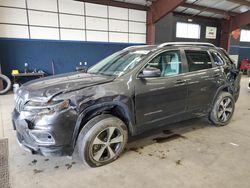 Salvage cars for sale at East Granby, CT auction: 2020 Jeep Cherokee Limited