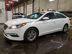 Salvage cars for sale at Blaine, MN auction: 2015 Hyundai Sonata SE