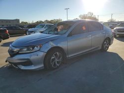 Salvage cars for sale from Copart Wilmer, TX: 2017 Honda Accord LX