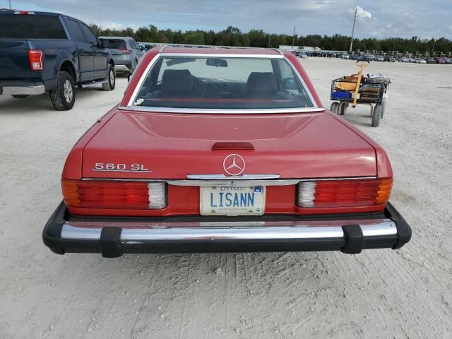 1988 Mercedes-Benz 560 SL