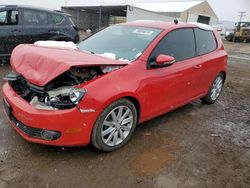 Salvage cars for sale at Brighton, CO auction: 2011 Volkswagen Golf