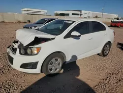 Chevrolet salvage cars for sale: 2016 Chevrolet Sonic LS