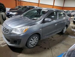 Salvage cars for sale at Rocky View County, AB auction: 2019 Mitsubishi Mirage G4 ES