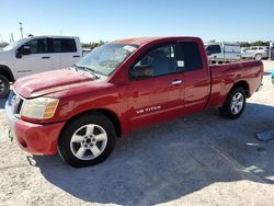 Salvage cars for sale at Arcadia, FL auction: 2006 Nissan Titan XE