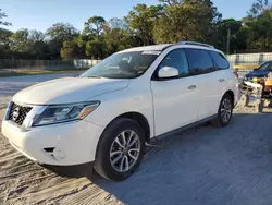 Salvage cars for sale from Copart Fort Pierce, FL: 2013 Nissan Pathfinder S