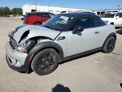 Salvage cars for sale at Riverview, FL auction: 2014 Mini Cooper Coupe S