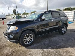 Salvage SUVs for sale at auction: 2015 Jeep Grand Cherokee Limited