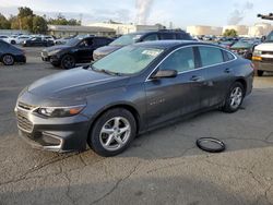 Salvage cars for sale at Martinez, CA auction: 2017 Chevrolet Malibu LS