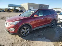 Salvage cars for sale at Kansas City, KS auction: 2014 Hyundai Santa FE GLS