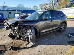 Salvage cars for sale at Wichita, KS auction: 2018 Mazda CX-5 Grand Touring