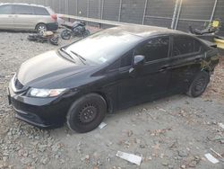 Salvage cars for sale at Waldorf, MD auction: 2013 Honda Civic LX