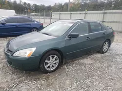 Salvage cars for sale from Copart Ellenwood, GA: 2003 Honda Accord EX