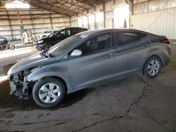 Salvage cars for sale at Phoenix, AZ auction: 2016 Hyundai Elantra SE