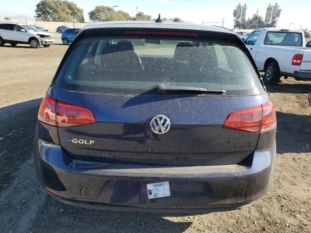 2016 Volkswagen E-GOLF SE