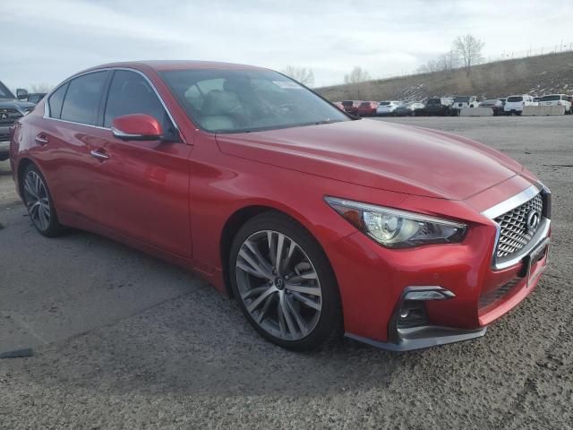 2022 Infiniti Q50 Sensory