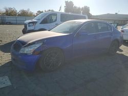 2007 Infiniti G35 en venta en Martinez, CA