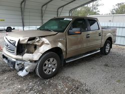 Salvage cars for sale at Augusta, GA auction: 2012 Ford F150 Supercrew