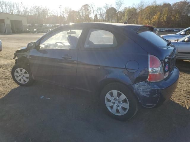 2010 Hyundai Accent Blue